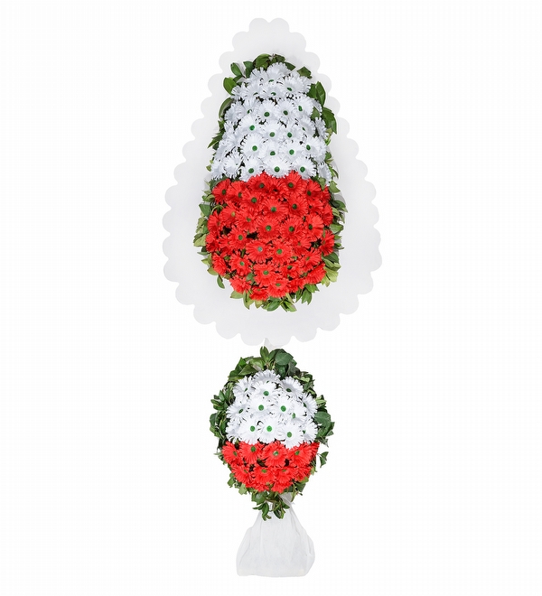 Krmz Beyaz Gerberalardan ift Katl elenk